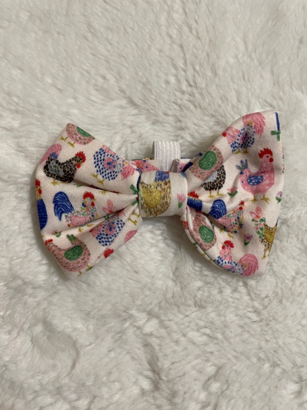 🎉LAST CHANCE 🎉🐓 Fancy Flock Pattern Pet Bow Tie - Picture 5 of 11